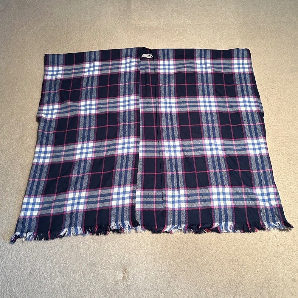 Loft Plaid Wrap - image 1